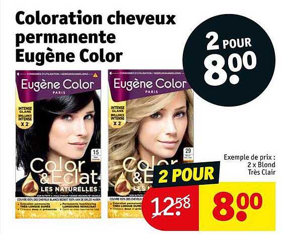 Coloration Cheveux Permanente Eugène Color