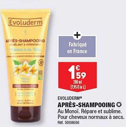 Evoluderm Après-shampooing
