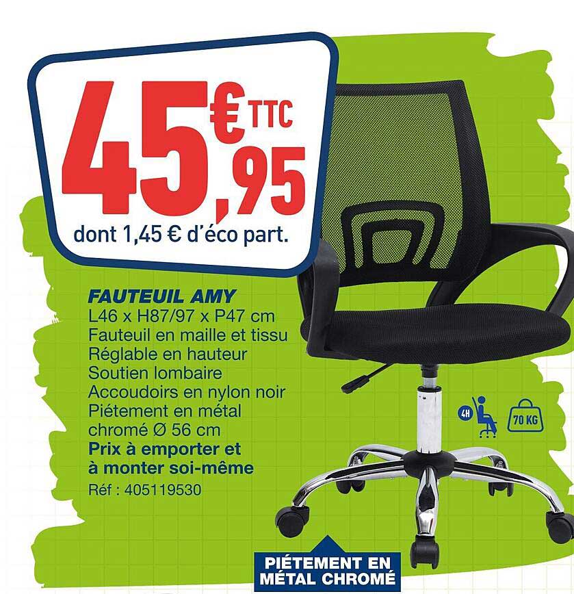 Fauteuil Amy