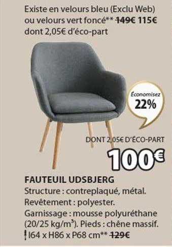 Fauteuil Udsbjerg