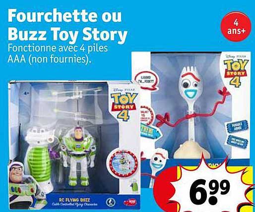 fourchette ou buzz toy story