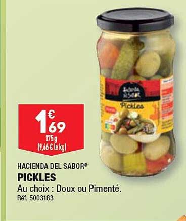 hacienda del sabor pickles