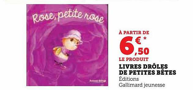 livres drôles de petites bêtes