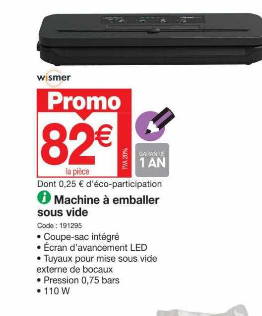 machine à emballer sous vide