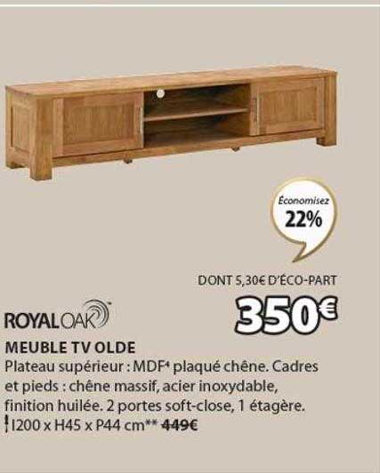 meuble tv olde royaloak