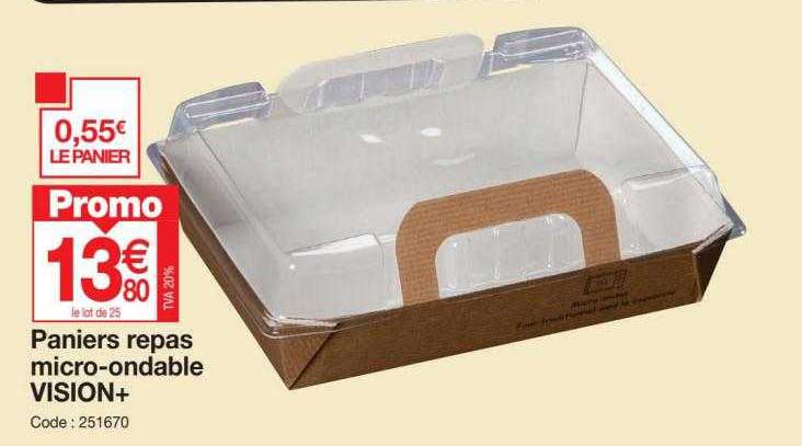 paniers repas micro-ondable vision+