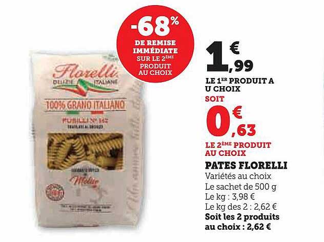 Pâtes Florelli
