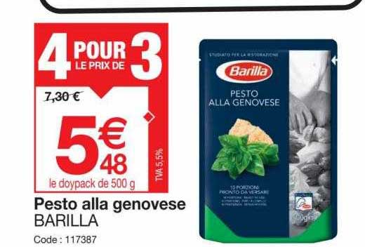 pesto alla genovese barilla