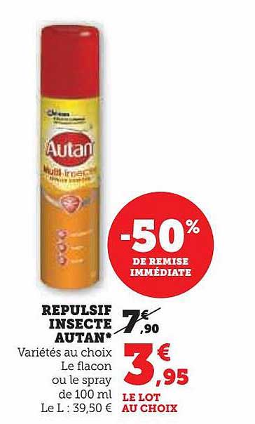 répulsif insecte autan