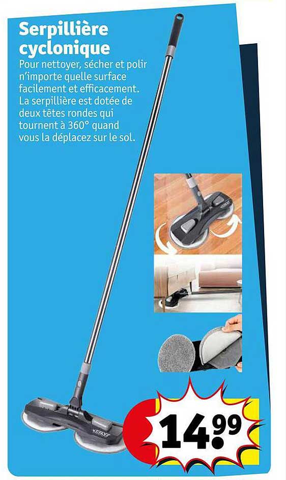 serpillière cyclonique