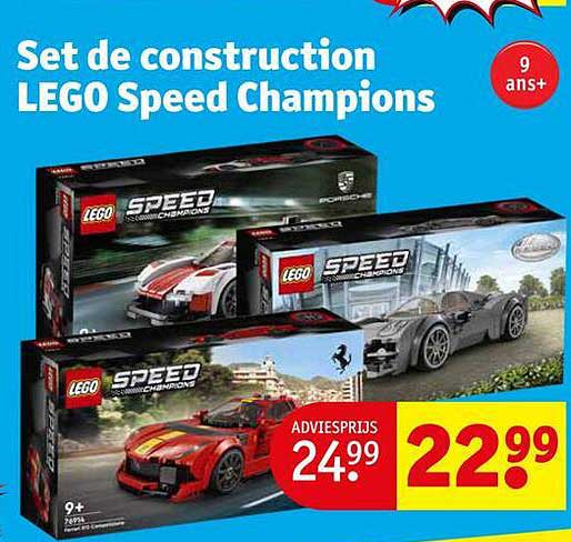 set de construction lego speed champions