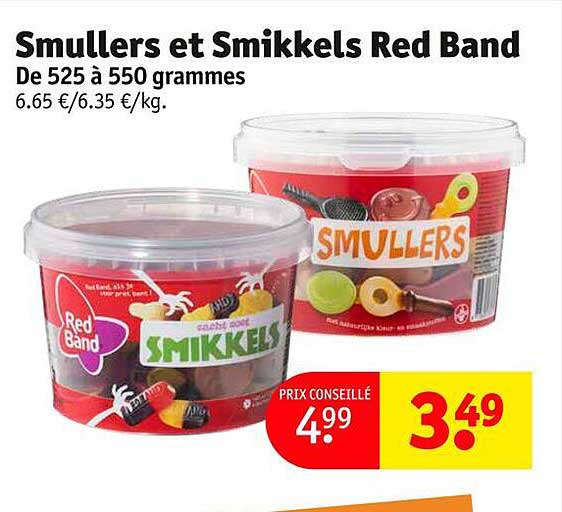 smullers et smikkels red band