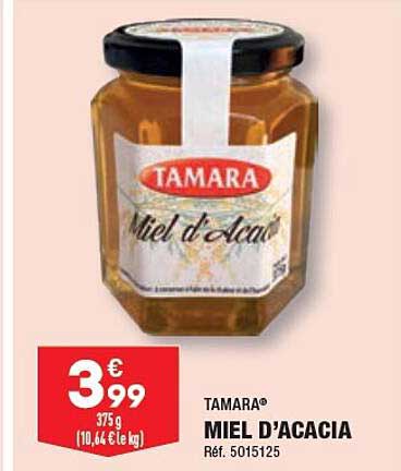 tamara miel d'acacia