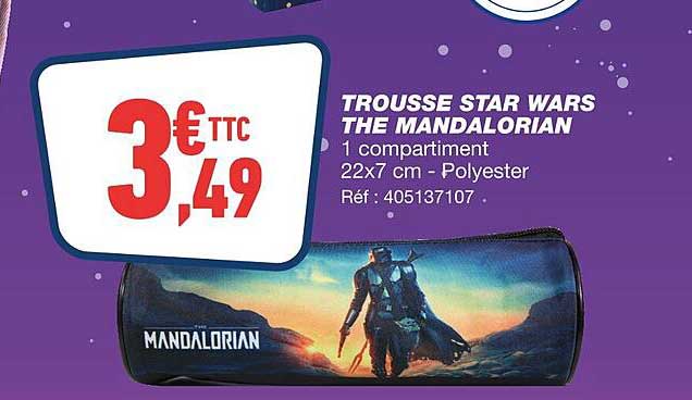 trousse star wars the mandalorian