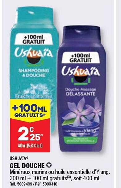 Ushuaïa Gel Douche