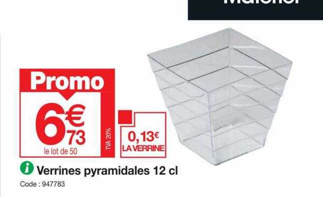 Verrines Pyramidales 12 Cl