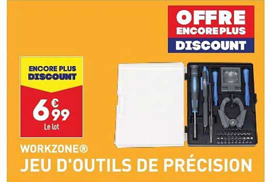 workzone jeu d'outils de précision
