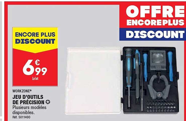workzone jeu d'outils de précision