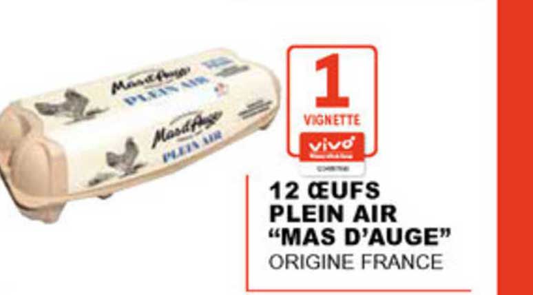 12 œufs plein air mas d'auge