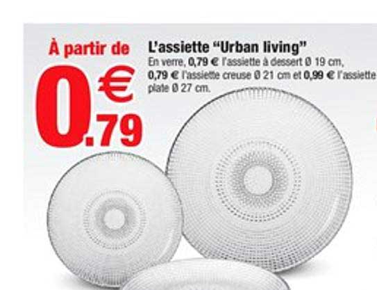 Assiette Urban Living