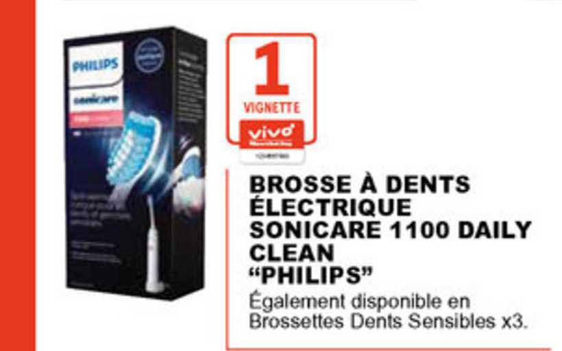 brosse à dents électrique sonicare 1100 daily clean philips