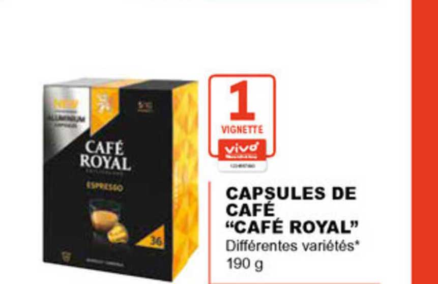 Capsules De Café Café Royal