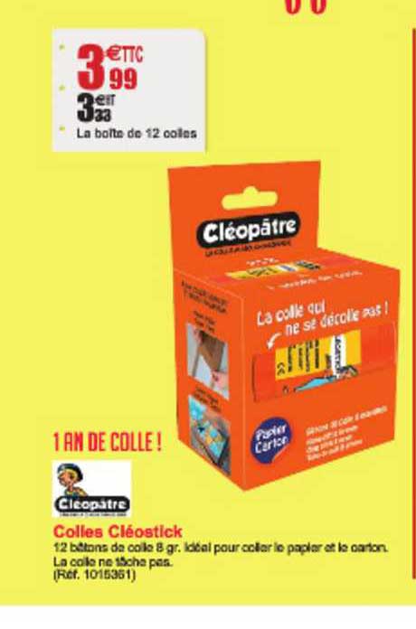 Colles Cléostick Cléopatre