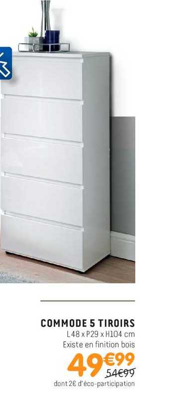 Commode 5 Tiroirs