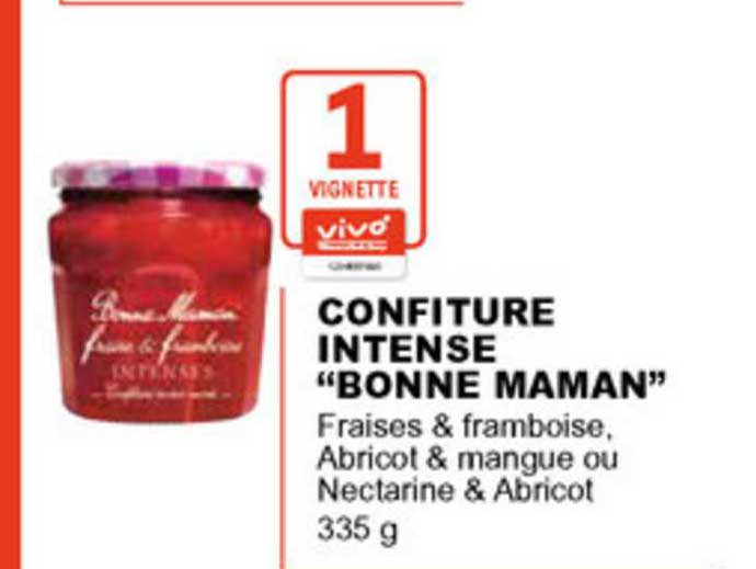 confiture intense bonne maman