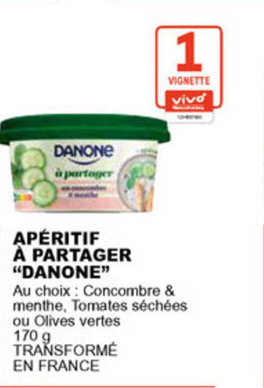 danone apéritif à partager