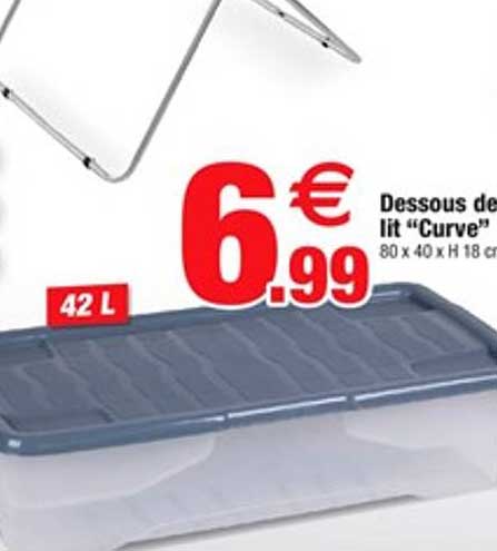 Dessous De Lit Curve