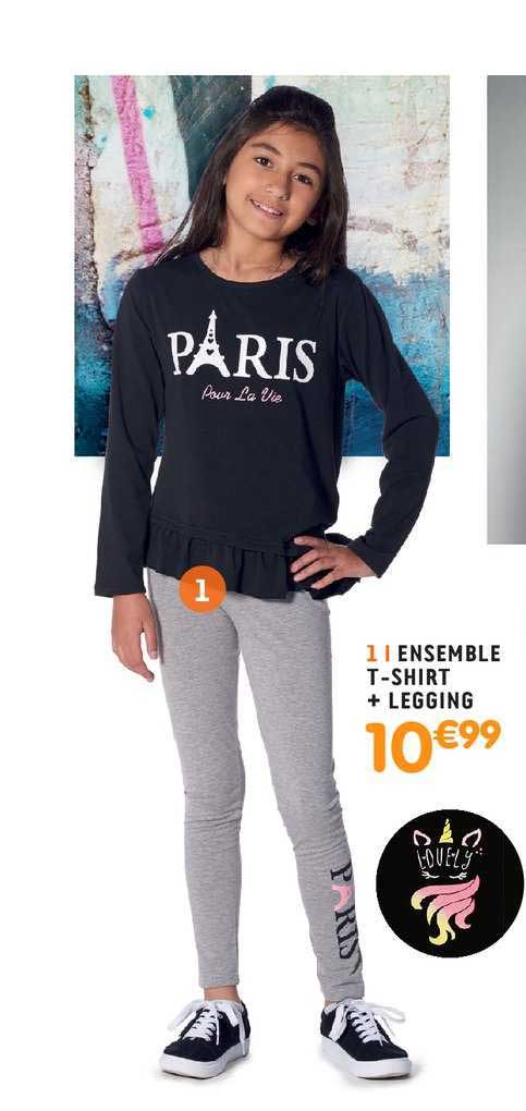 ensemble teeshirt + legging