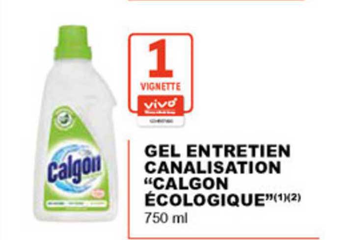 Gel Entretien Canalisation Calgon écologique