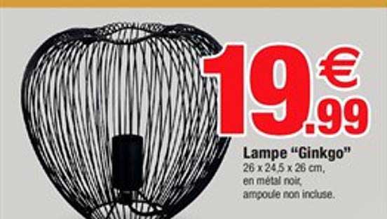lampe ginkgo