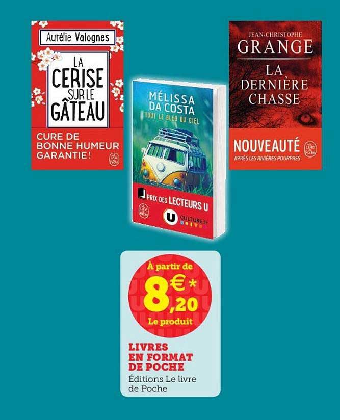 livres en format de poche