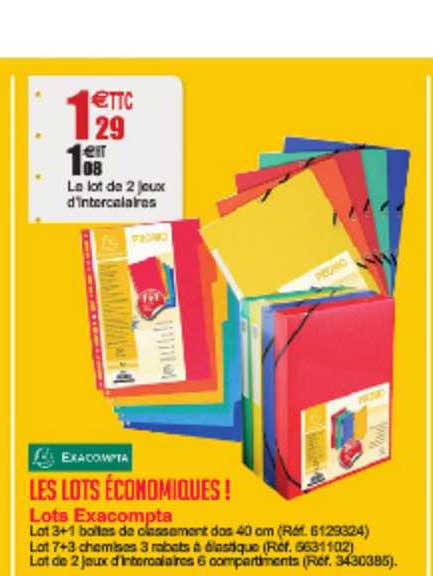 Lots Exacompta