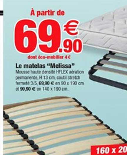 matelas melissa