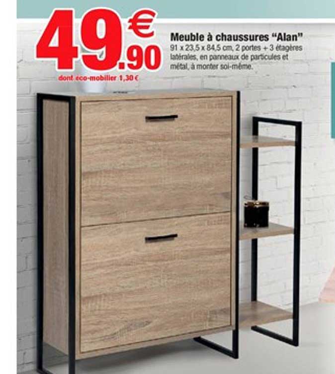 meuble à chaussures alan