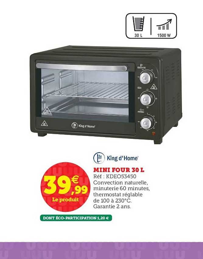 Mini Four 30 Litres King D Home