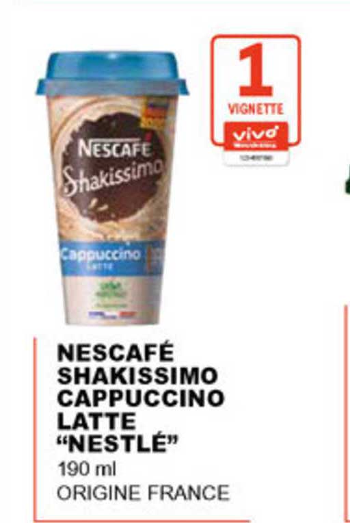 Nescafé Shakissimo Cappuccino Latte Nestlé