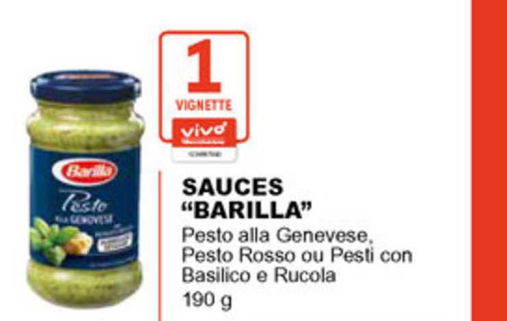 Sauces Barilla