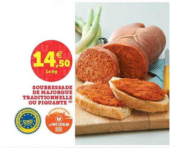 soubressade de majorque traditionnelle ou piquante