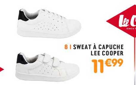 sweat à capuche lee cooper