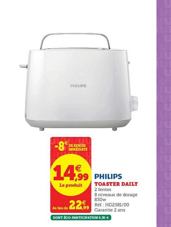 Toaster Daily Philips