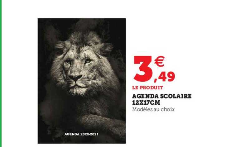 Agenda Scolaire 12 X 17 Cm