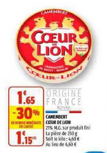 Camambert Cœur De Lion