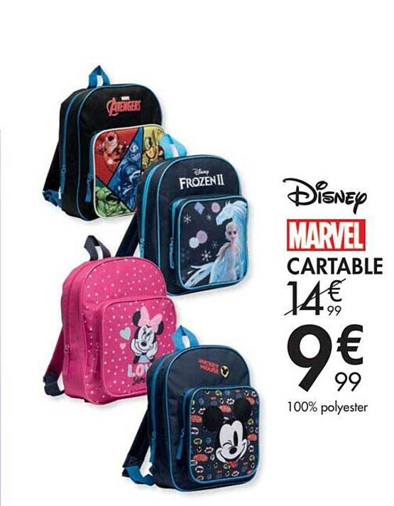 Cartable Marvel Disney