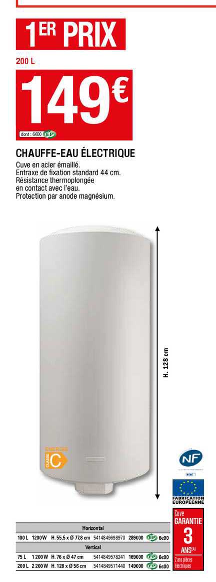 chauffe-eau électrique