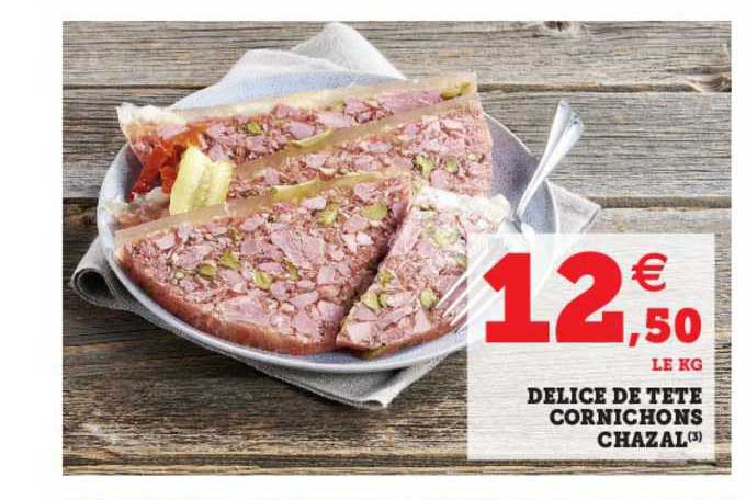 Délice De Tête Cornichons Chazal