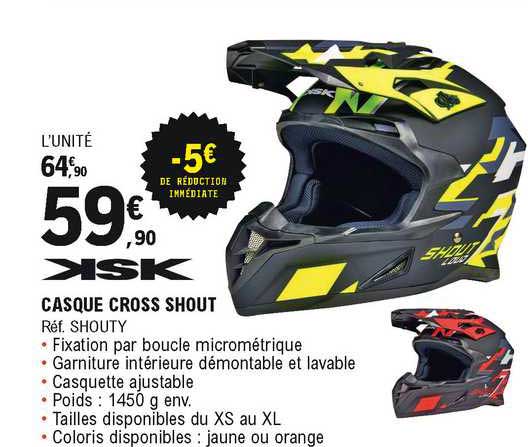 Ksk Casque Cross Shout